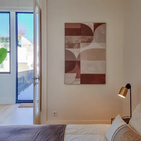 Spacious Flat With Private Terrace And Shared Pool 公寓 波尔图